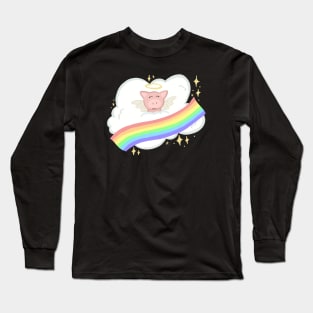 Angel Pig Long Sleeve T-Shirt